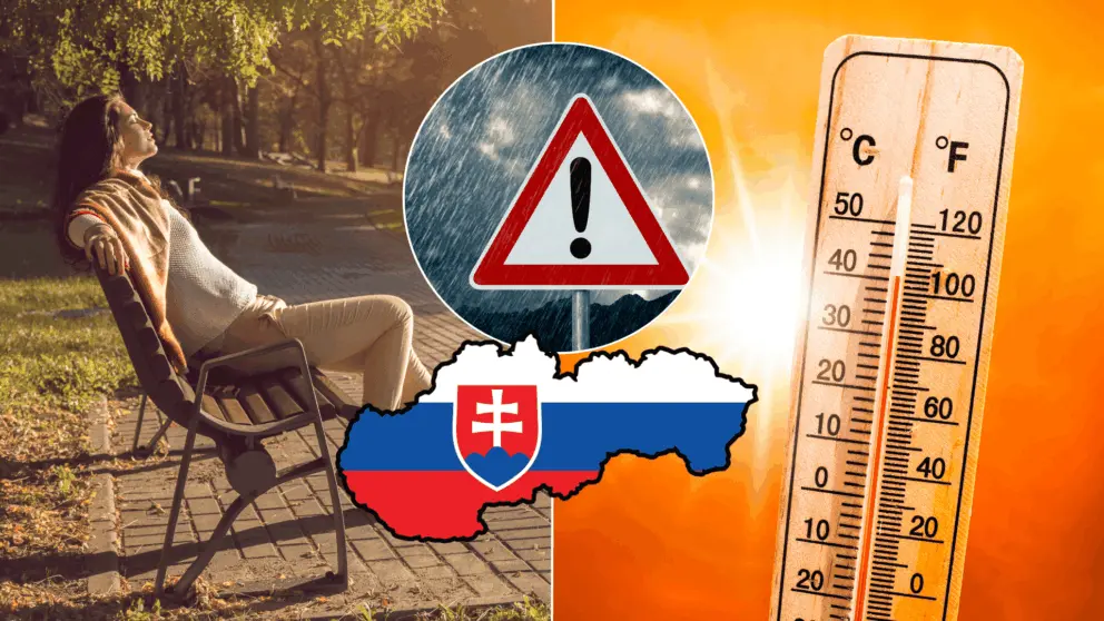 počasie slovensko teplo leto