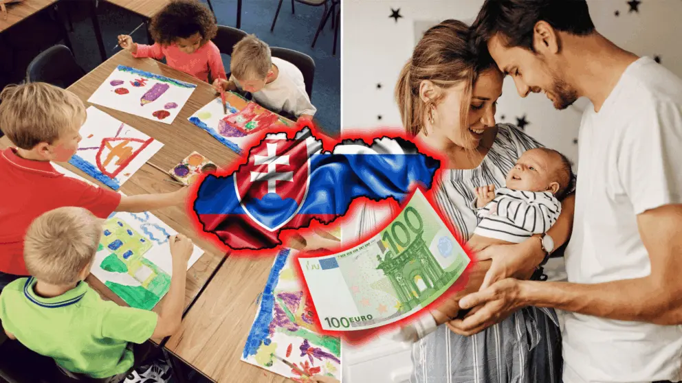 rodičia deti družina peniaze