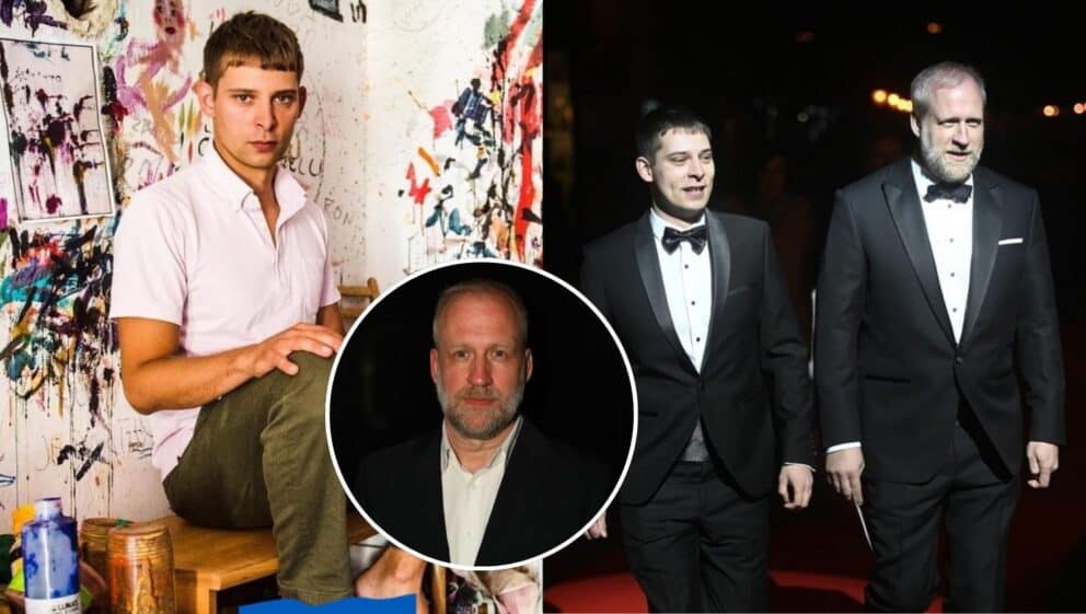 Úspešný maliar Andrej Dúbravský a Peter Bebejak.