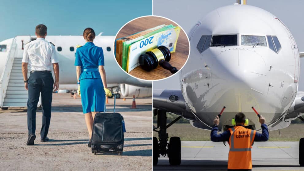 lietadlo let letuška peniaze súd