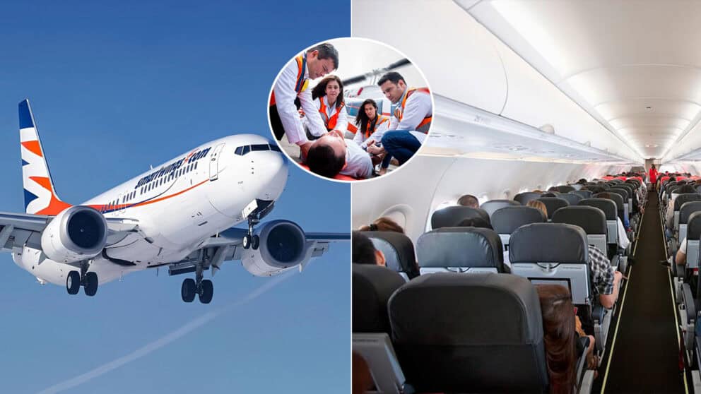 Smartwings lietadlo cestujúci záchranári