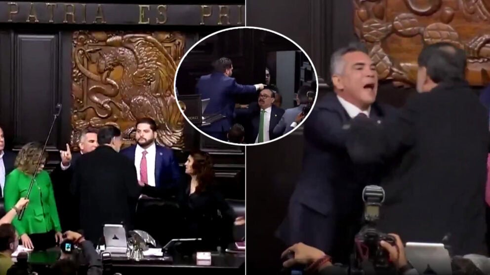 mexický senát bitka