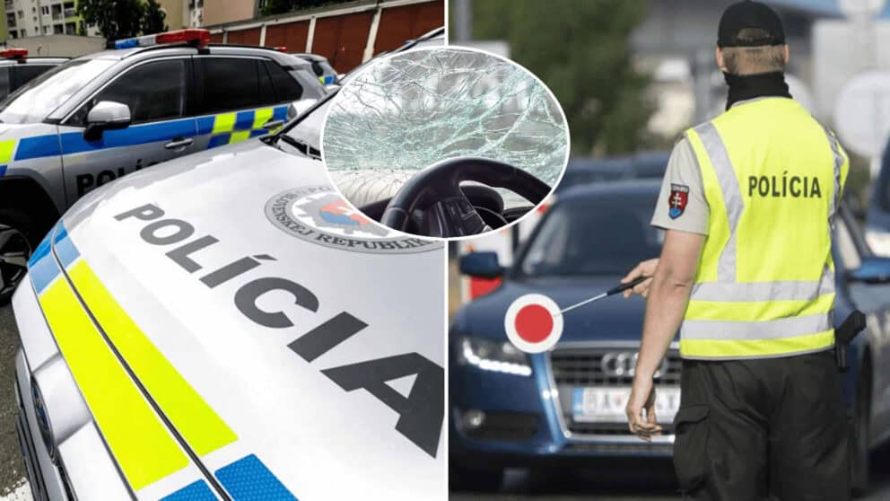 nehoda ilustračná foto