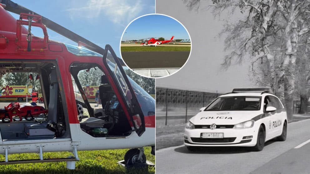 nehoda motorkár v Orechovej Potôni