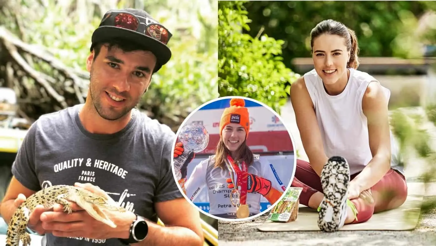 Boris (vľavo) a jeho sestra Petra (vpravo).