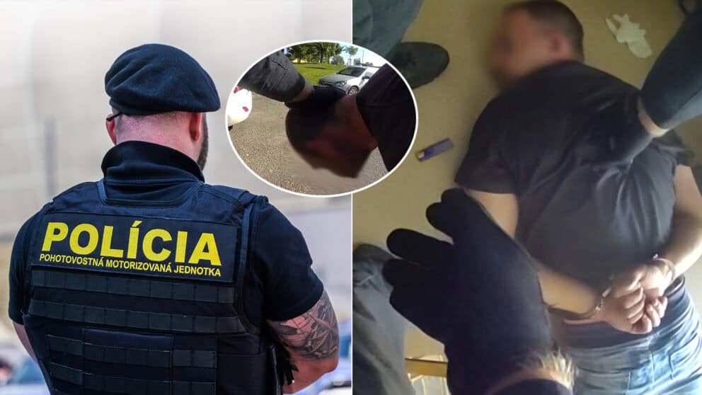 polícia napadnutie