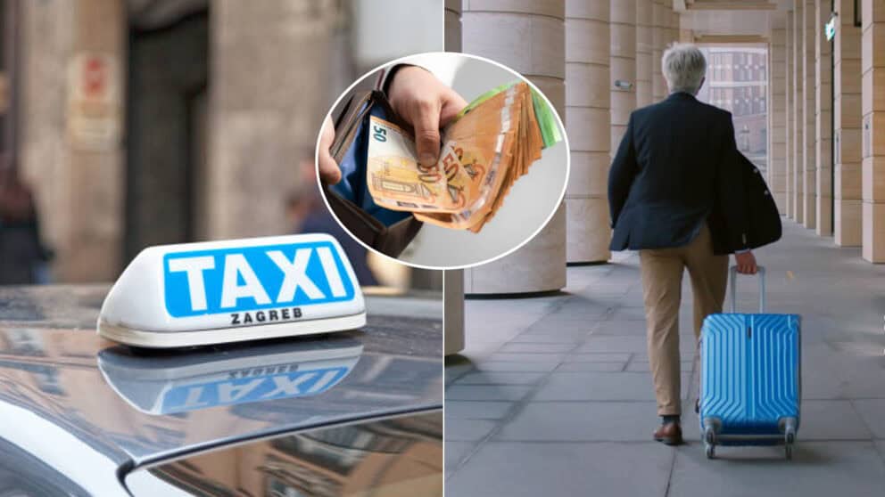 taxi Chorvátsko peniaze
