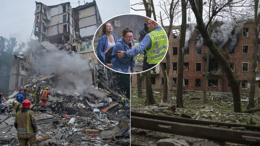 Ukrajina ruský útok Kyjev