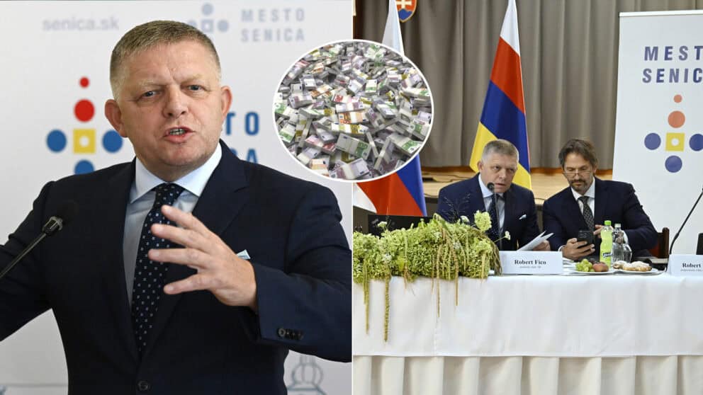 Robert Fico Kaliňák peniaze