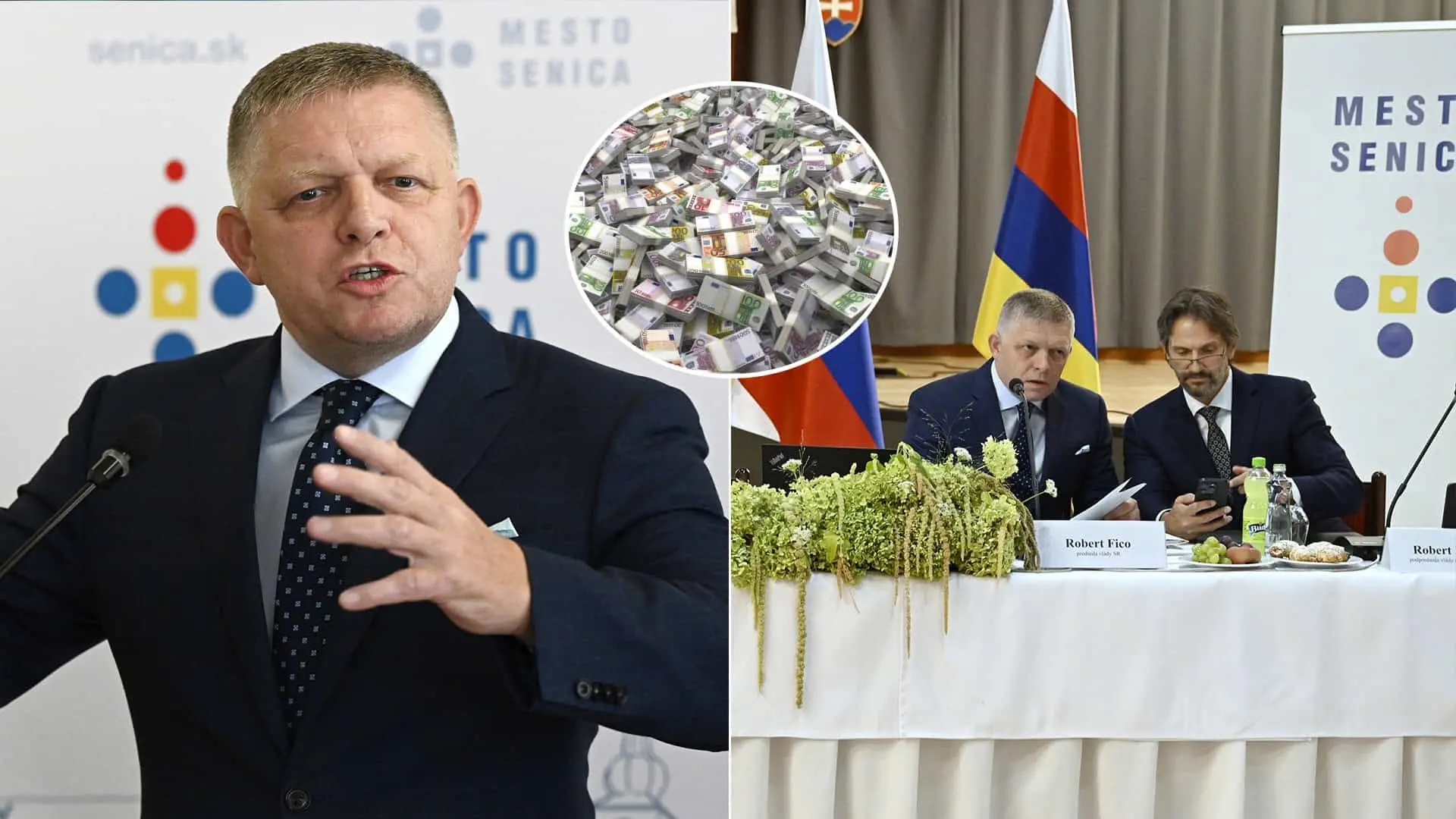 Robert Fico Kaliňák peniaze