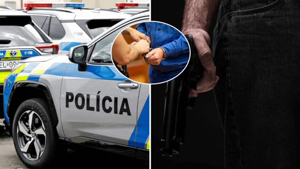 zbraň polícia putá