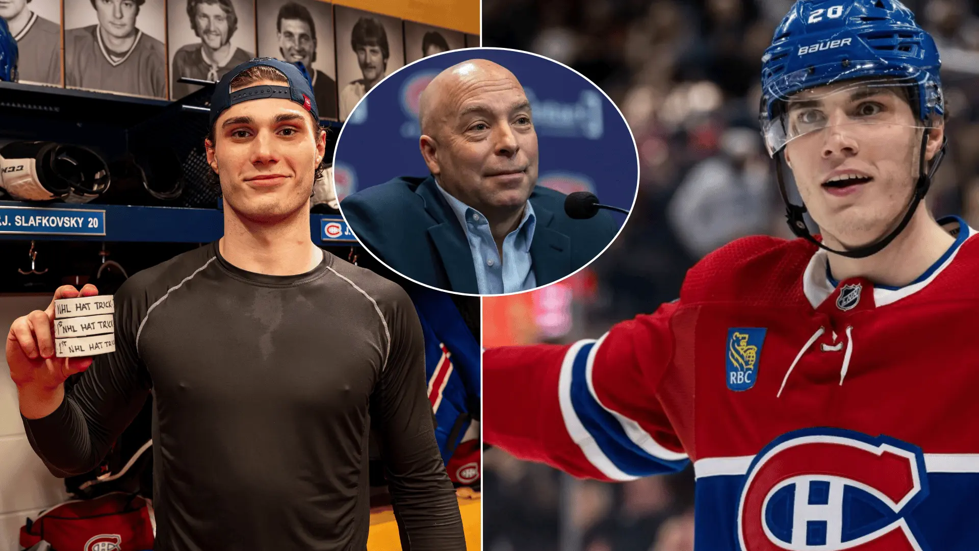 hokej, NHL, Slafkovský