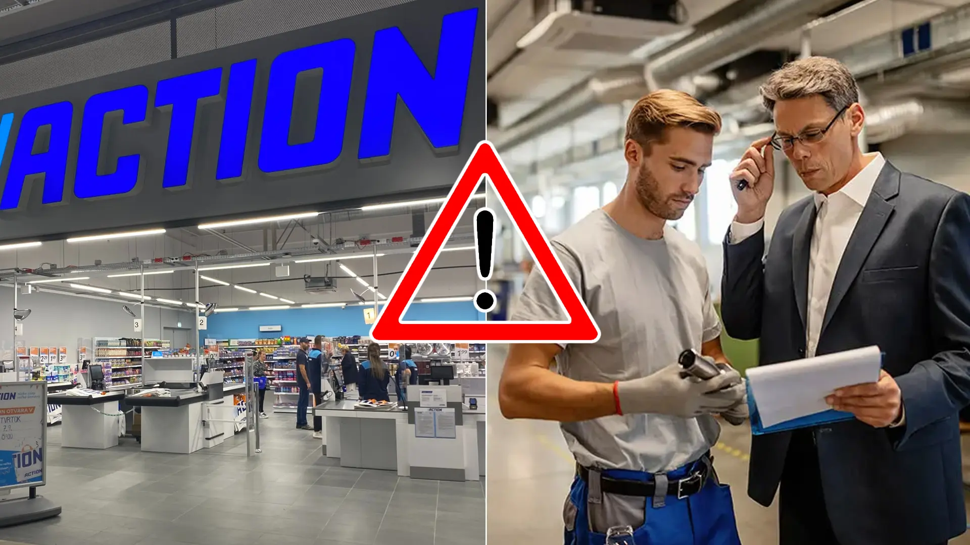 nebezpečný výrobok Action