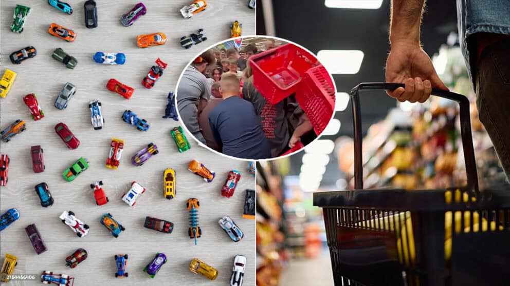 supermarket Hot wheels