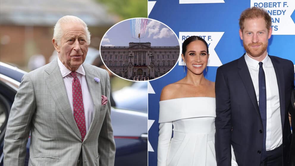 Karol III. Harry Meghan