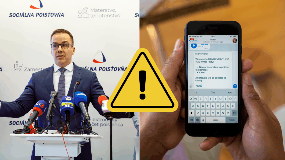 Sociálna poisťovňa, sms