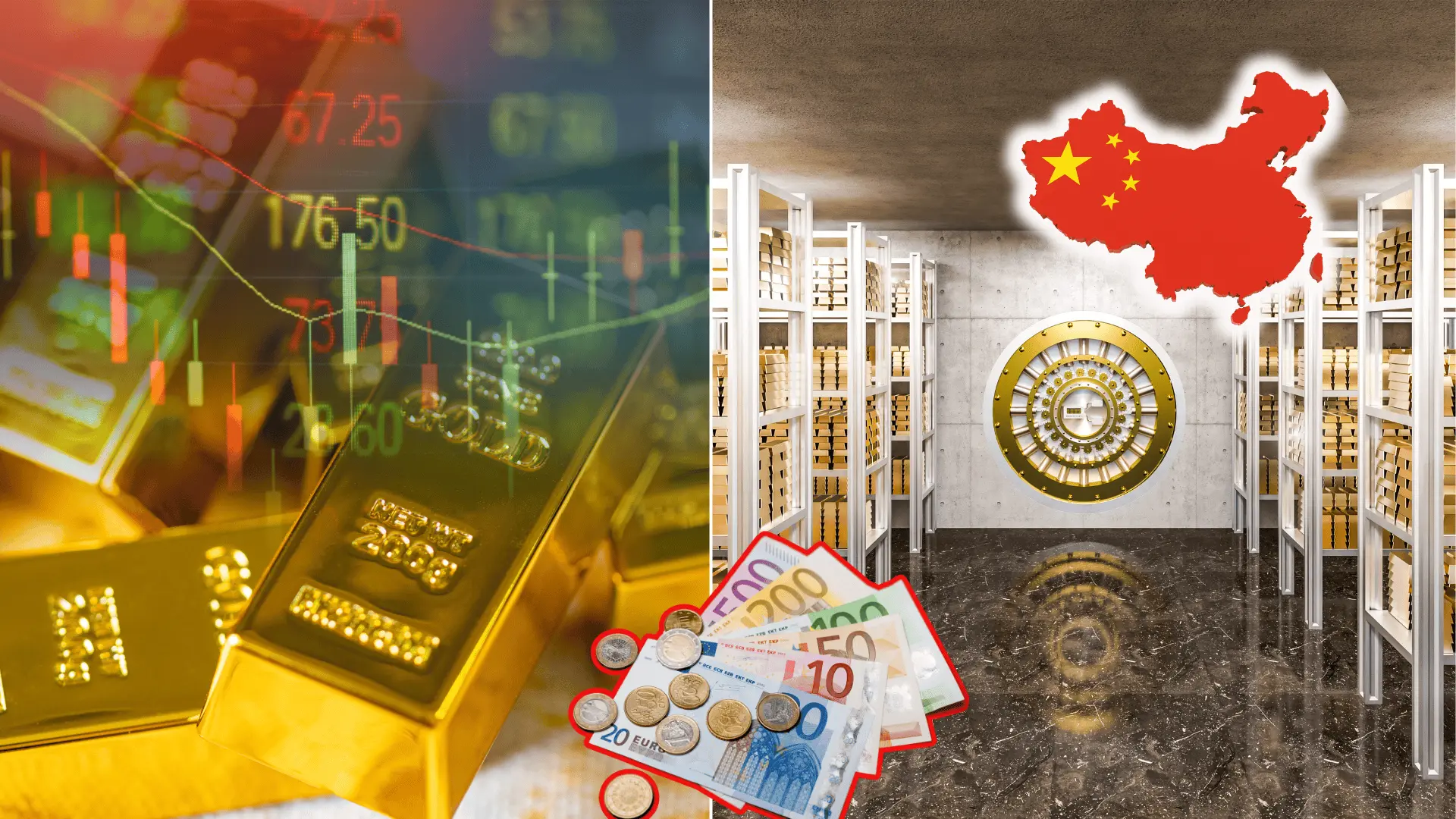 Čína, zlato, trendy