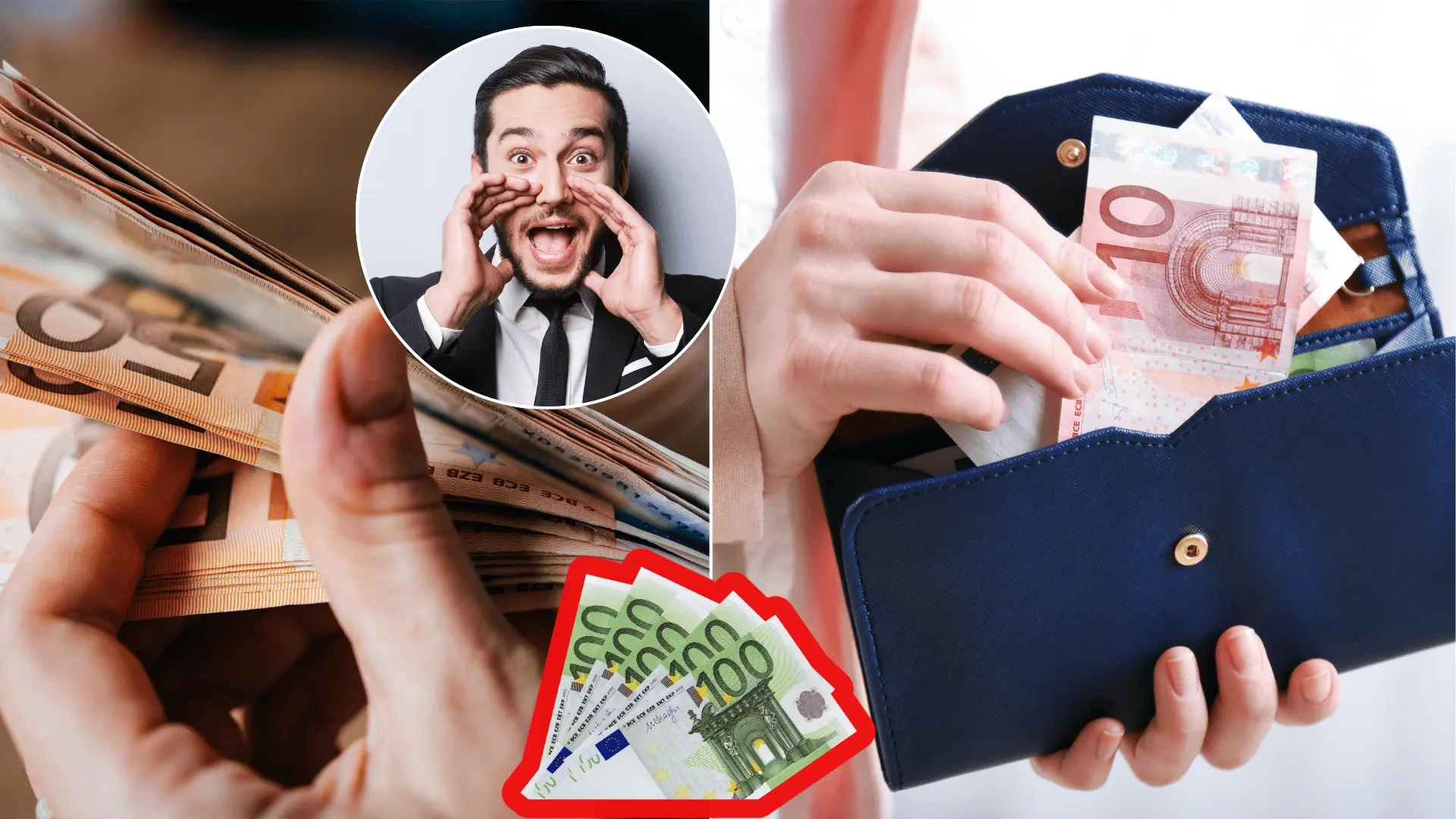 peniaze, výplata, euro