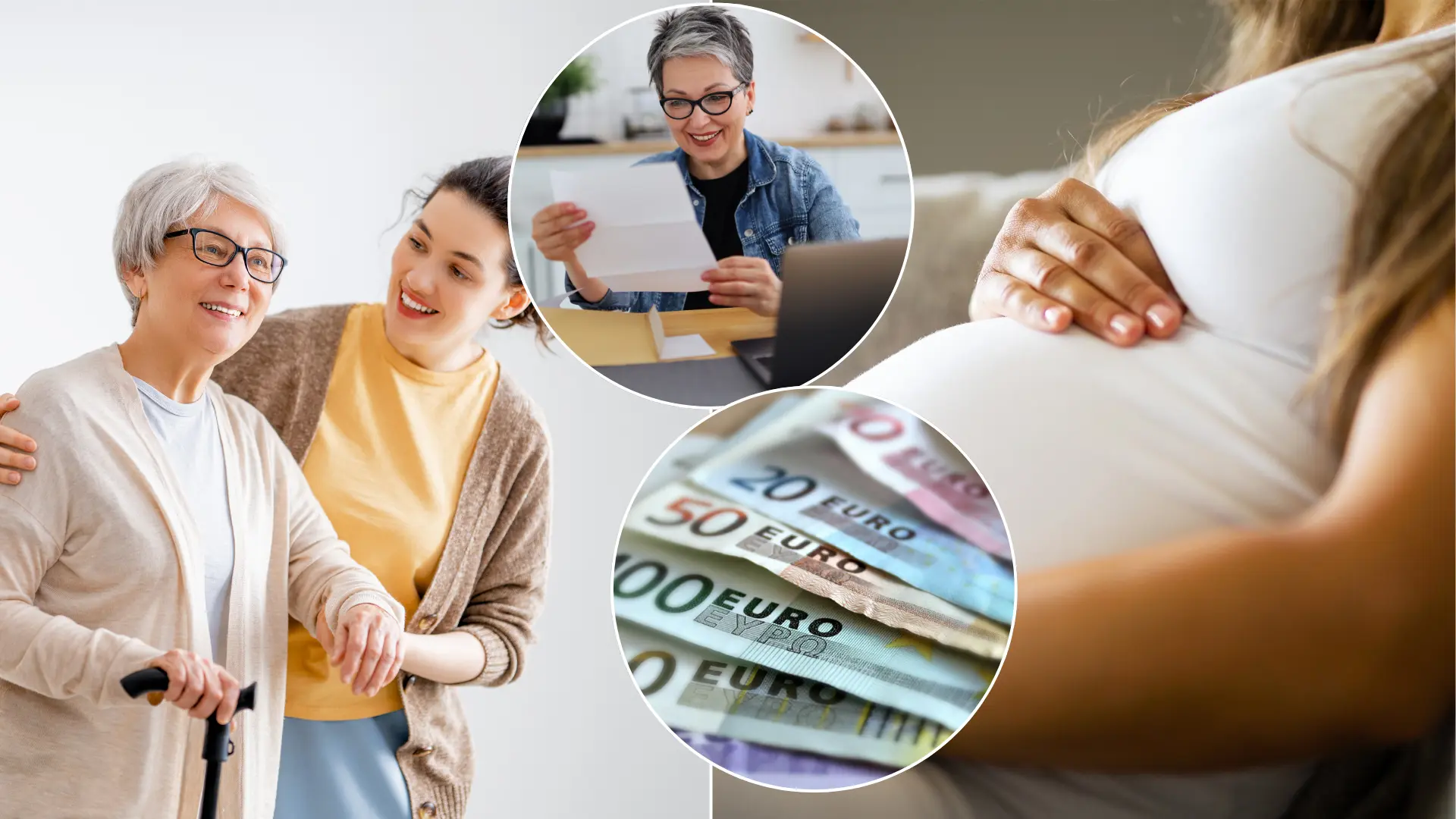 nemocenské, materské, tehotenské a ošetrovné