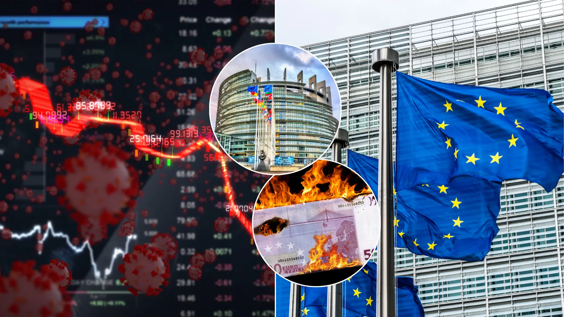 Eúrópa, dlhy, inflácia