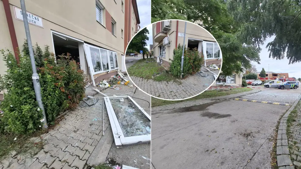 Malinovo výbuch predajňa