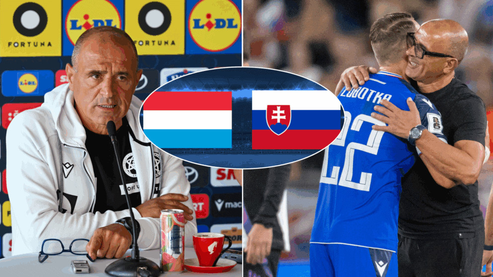 slovensko - luxembursko, futbal