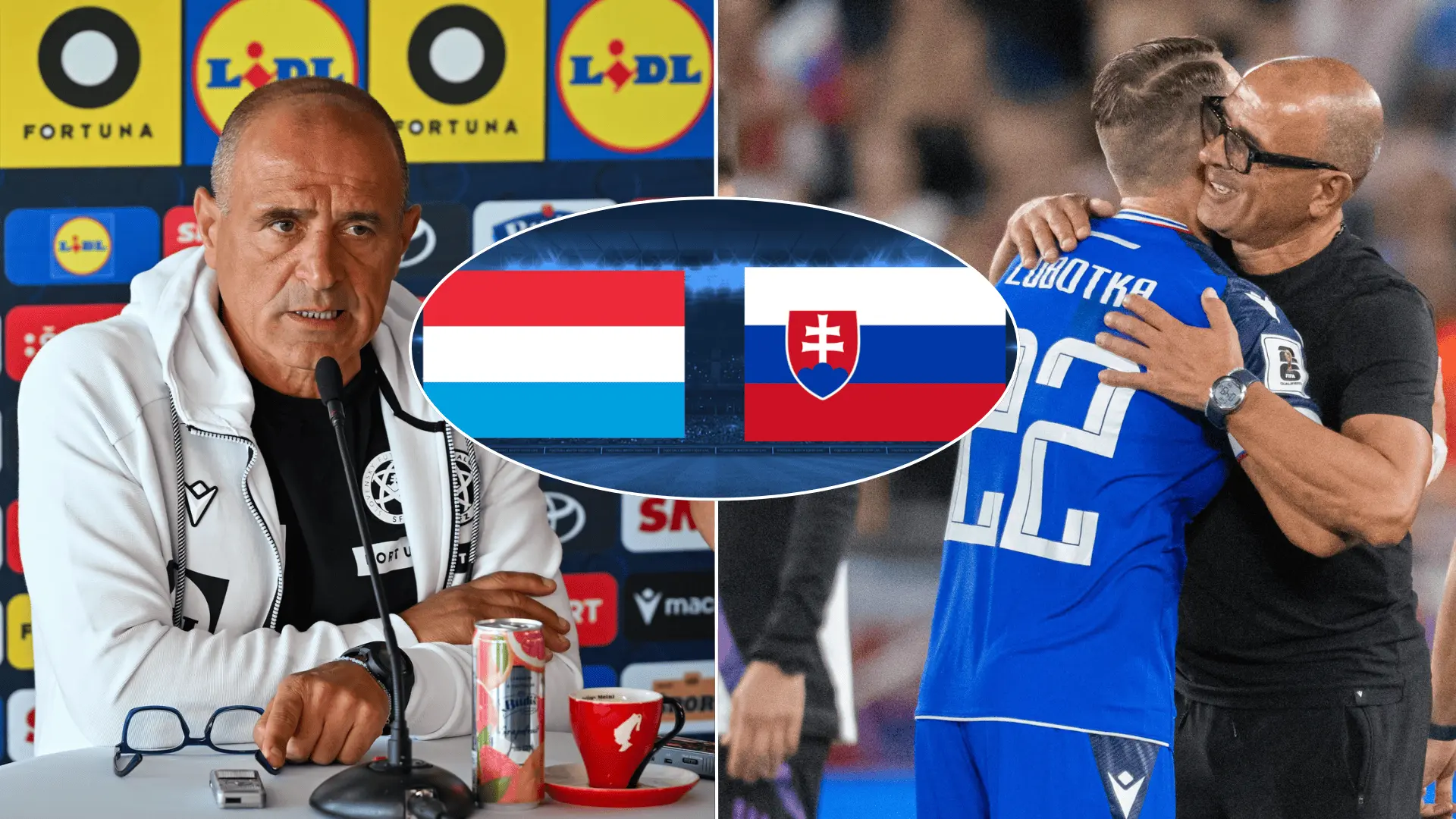 slovensko - luxembursko, futbal