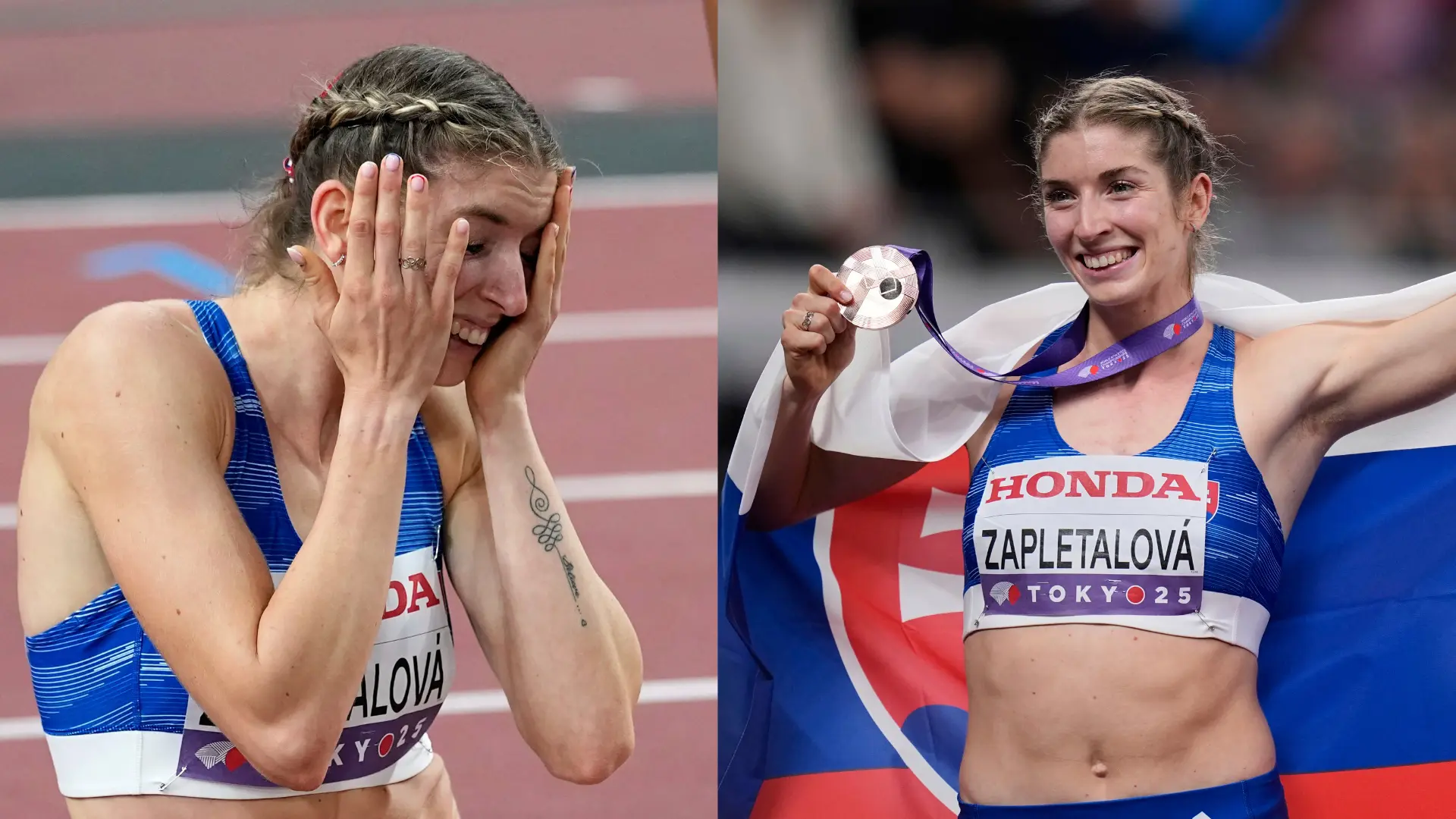 zapletalová, atletika