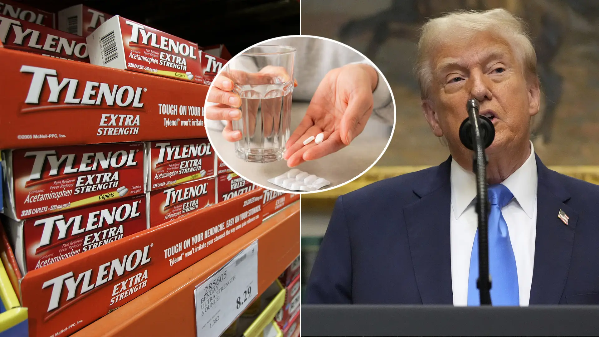 Trump paracetamol