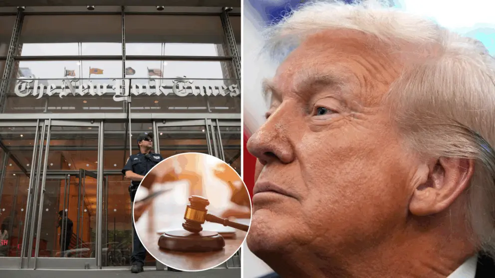 Trump, New York Times, žaloba, zamietnutie