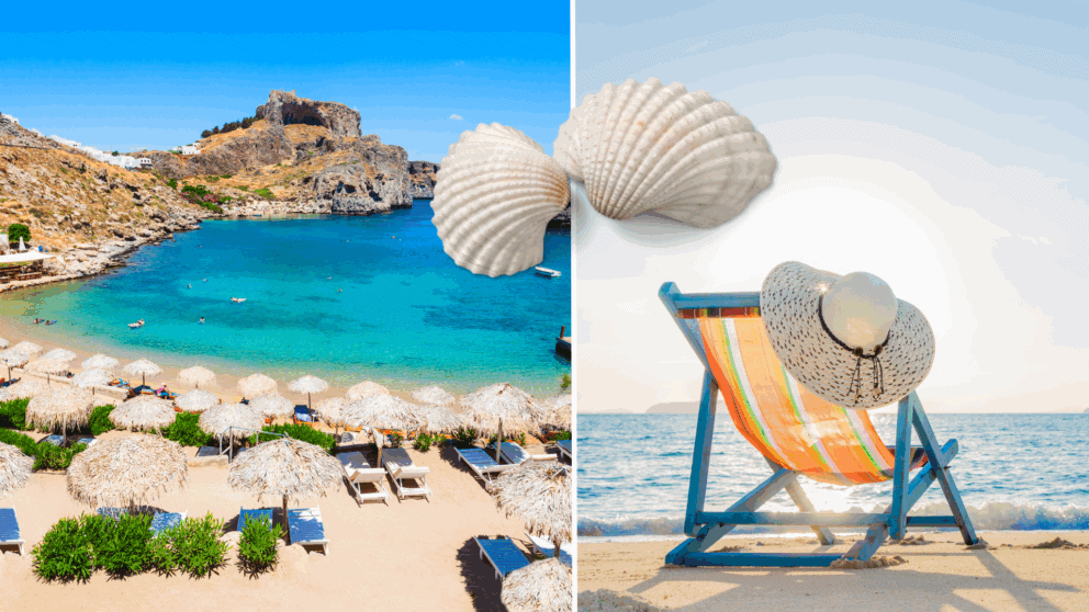 Grécko, pláž, turisti, pokuty