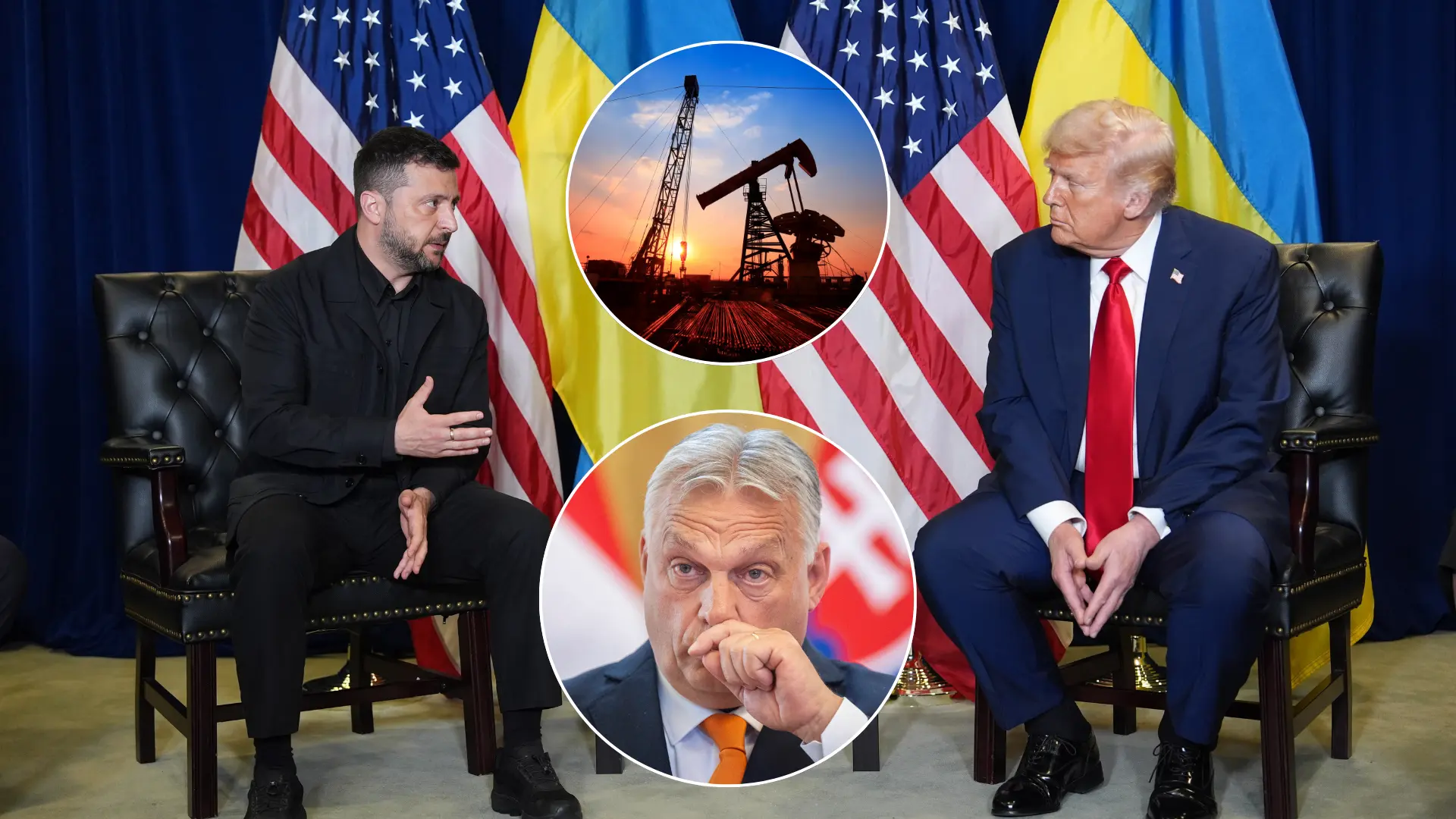 Trump, Zelenskyj, OSN, Orbán, ropa