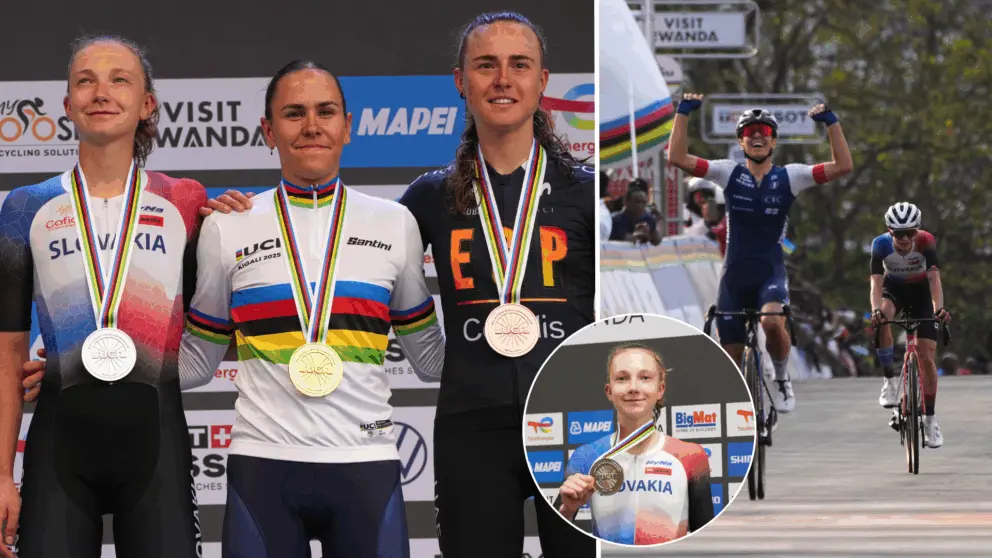 cyklistika, Chladoňová, striebro