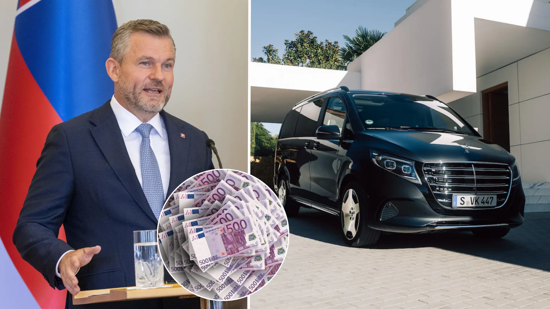 Pellegrini, kancelária, nákup, vozidlá