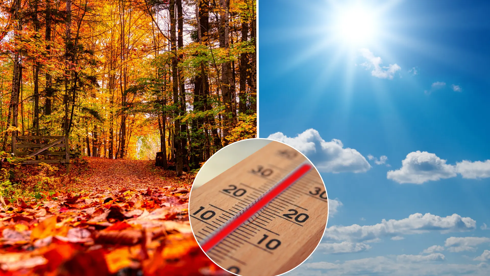 počasie, jeseň, teplo, horúčava, rekord