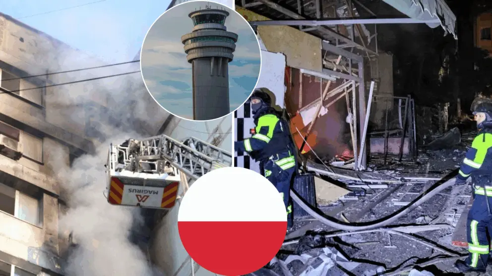 Ukrajina, útoky, Poľsko, vzdušný priestor