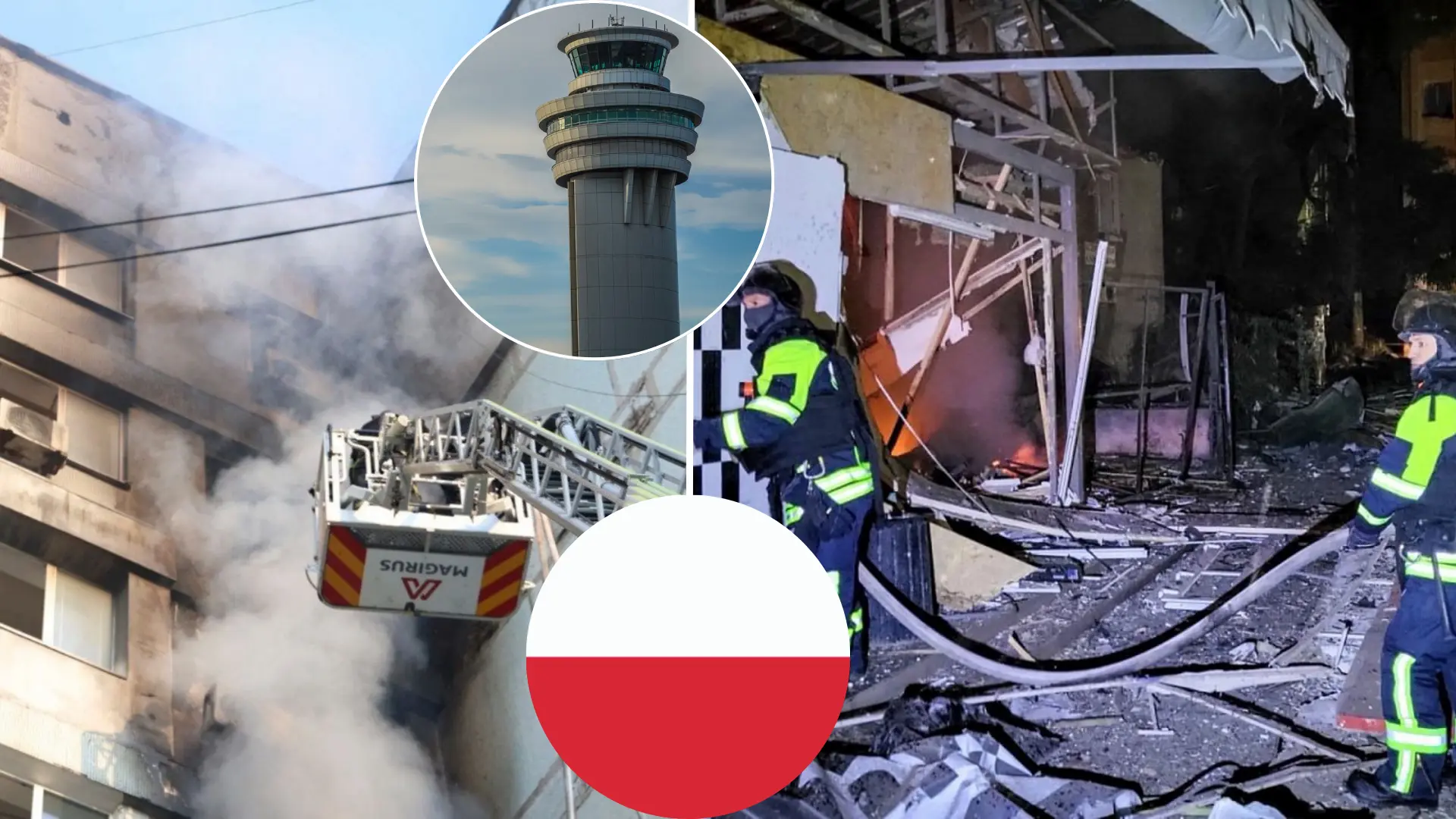 Ukrajina, útoky, Poľsko, vzdušný priestor