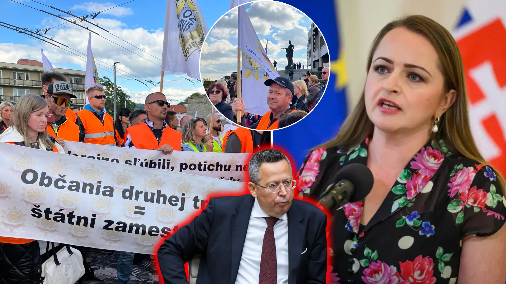 odbory, protest, konsolidácia