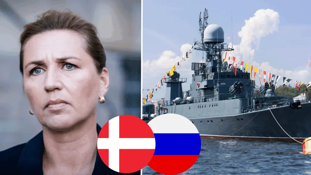 Dánsko, loď, ruská