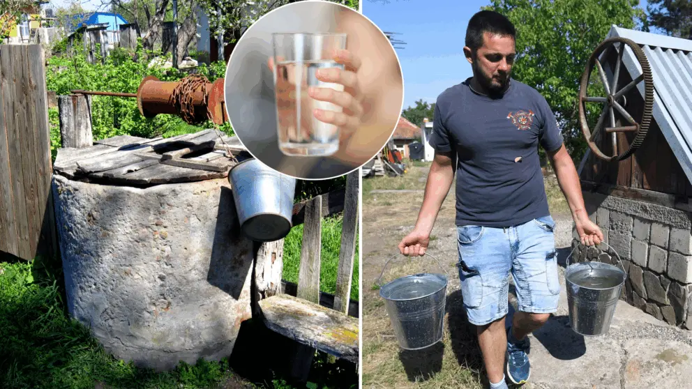 Slovensko, voda, sucho, studne, obce