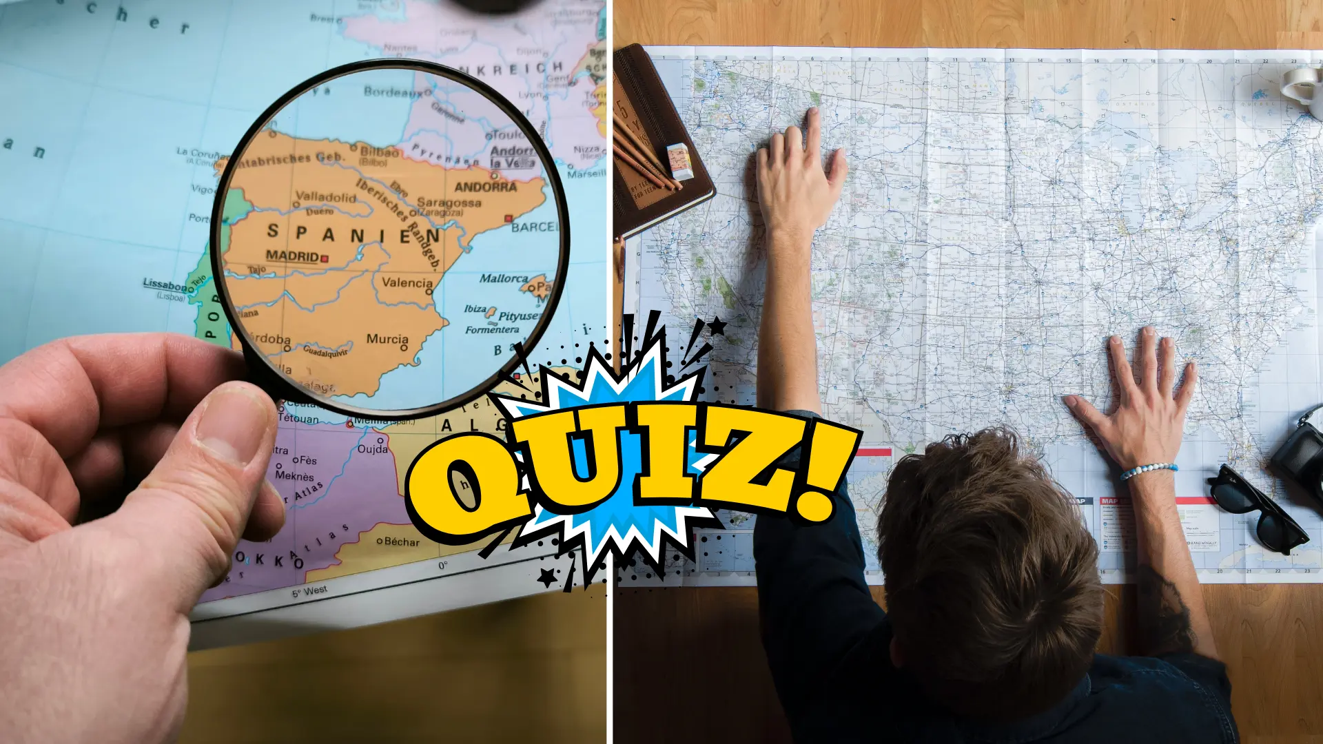 kvíz, obrysové mapy