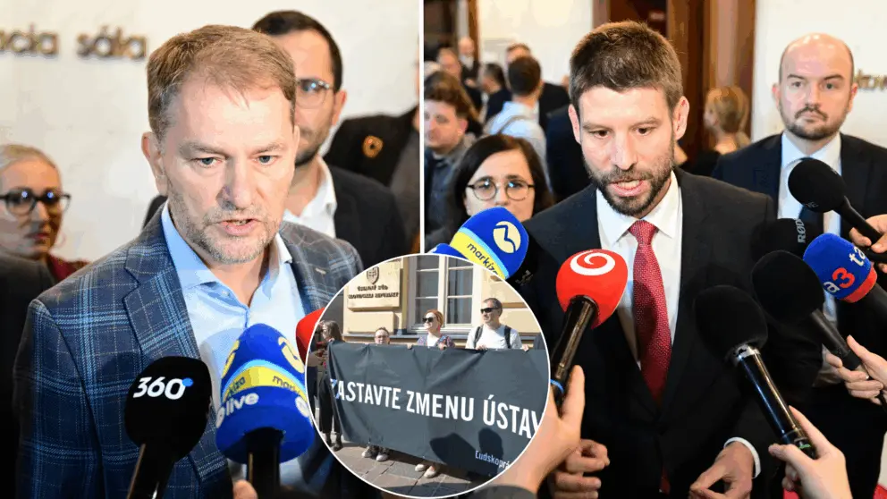 Matovič, ústava, Šimečka