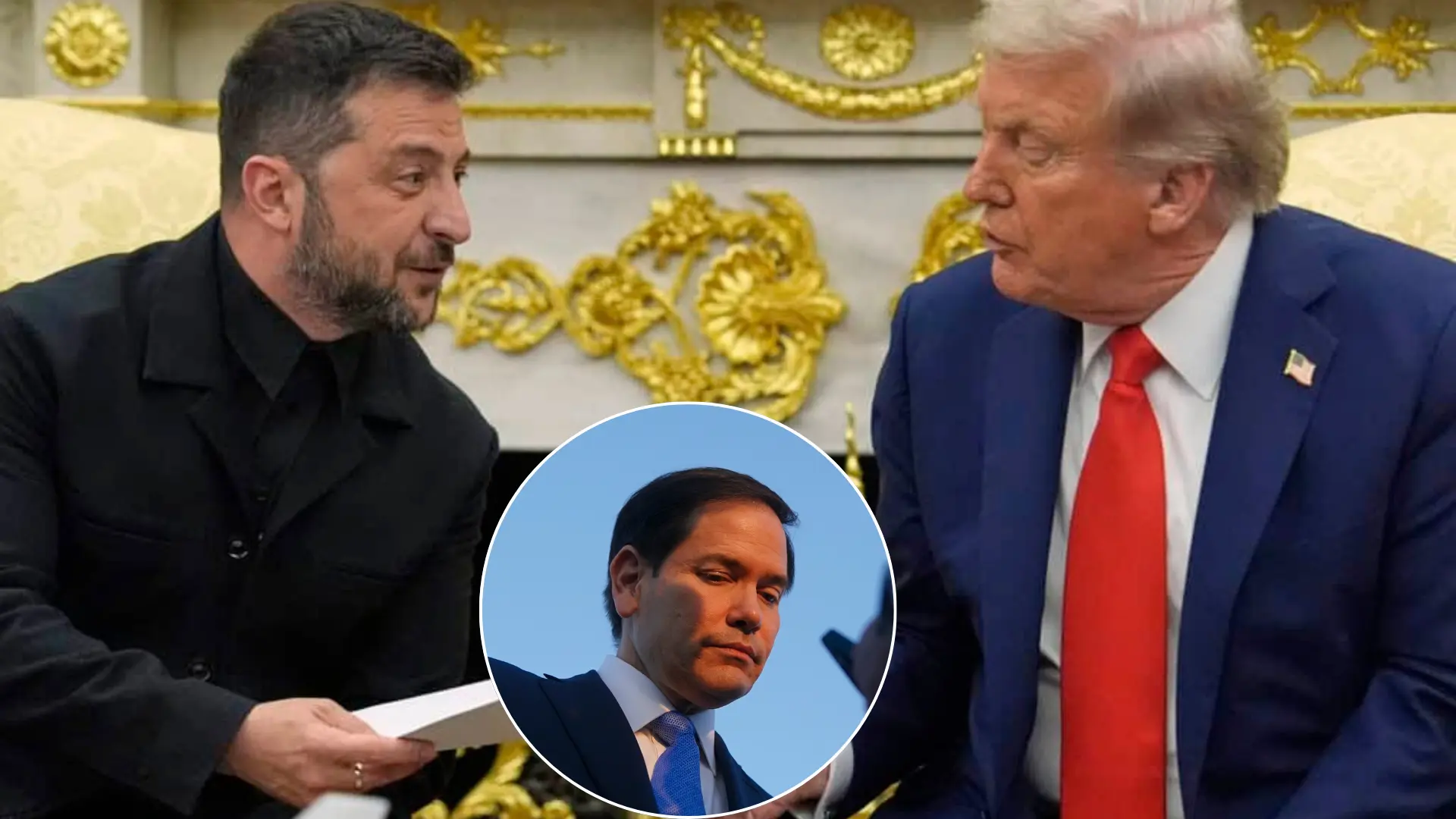 Trump, Zelenskyj, stretnutie, Rubio