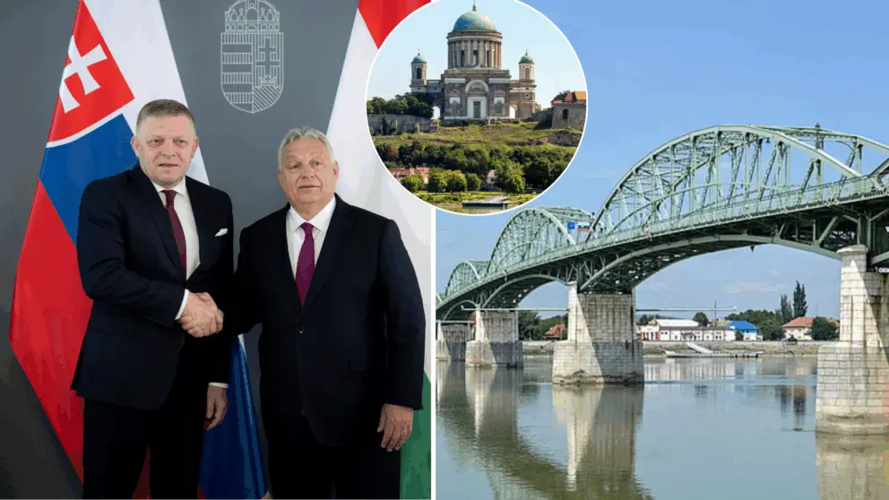 Fico, Orbán, stretnutie, Most Márie Valérie