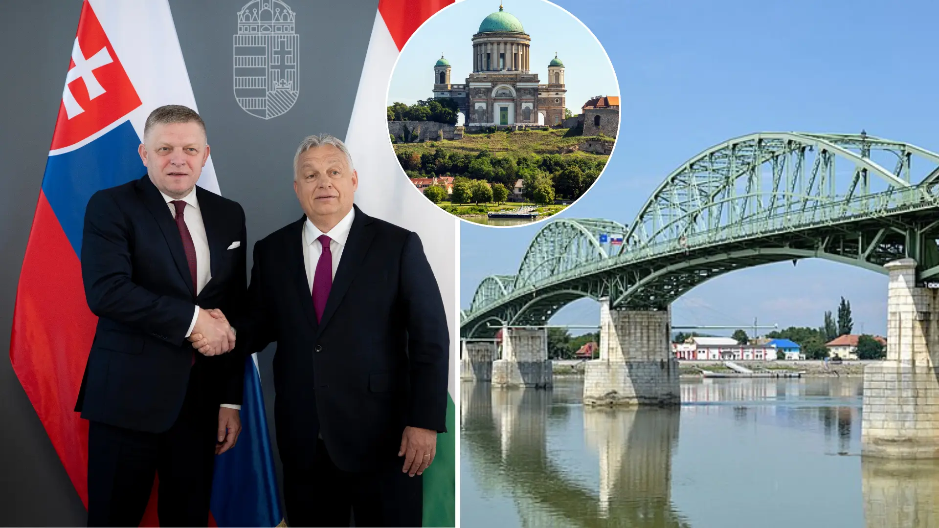 Fico, Orbán, stretnutie, Most Márie Valérie