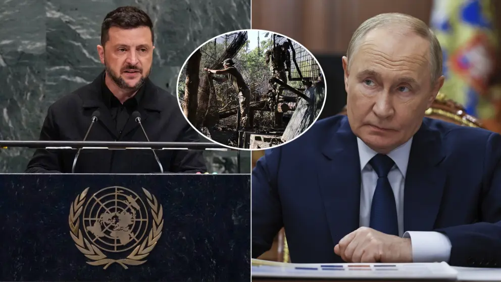 Zelensky Putin vojaci