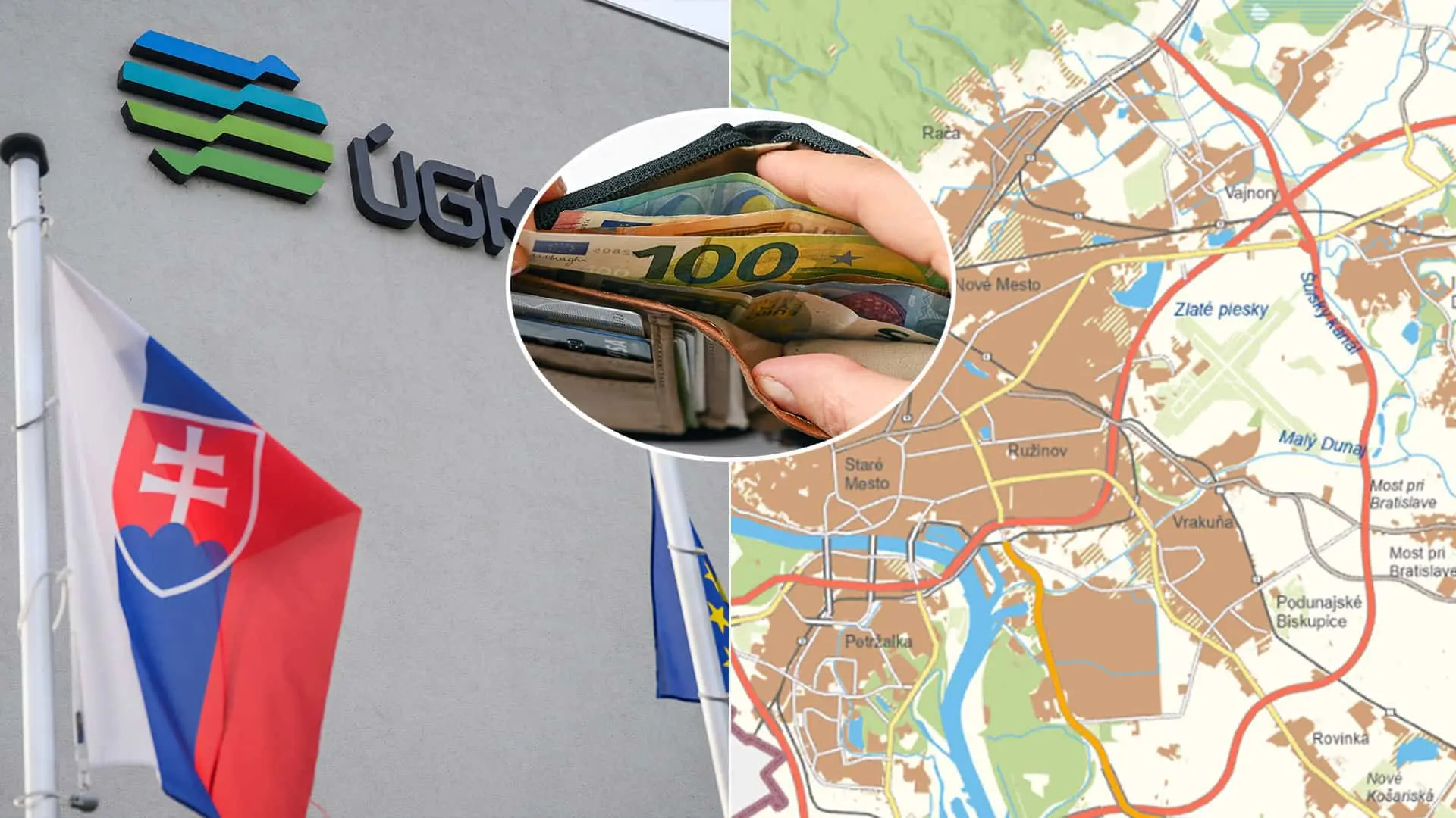 kataster mapa peniaze