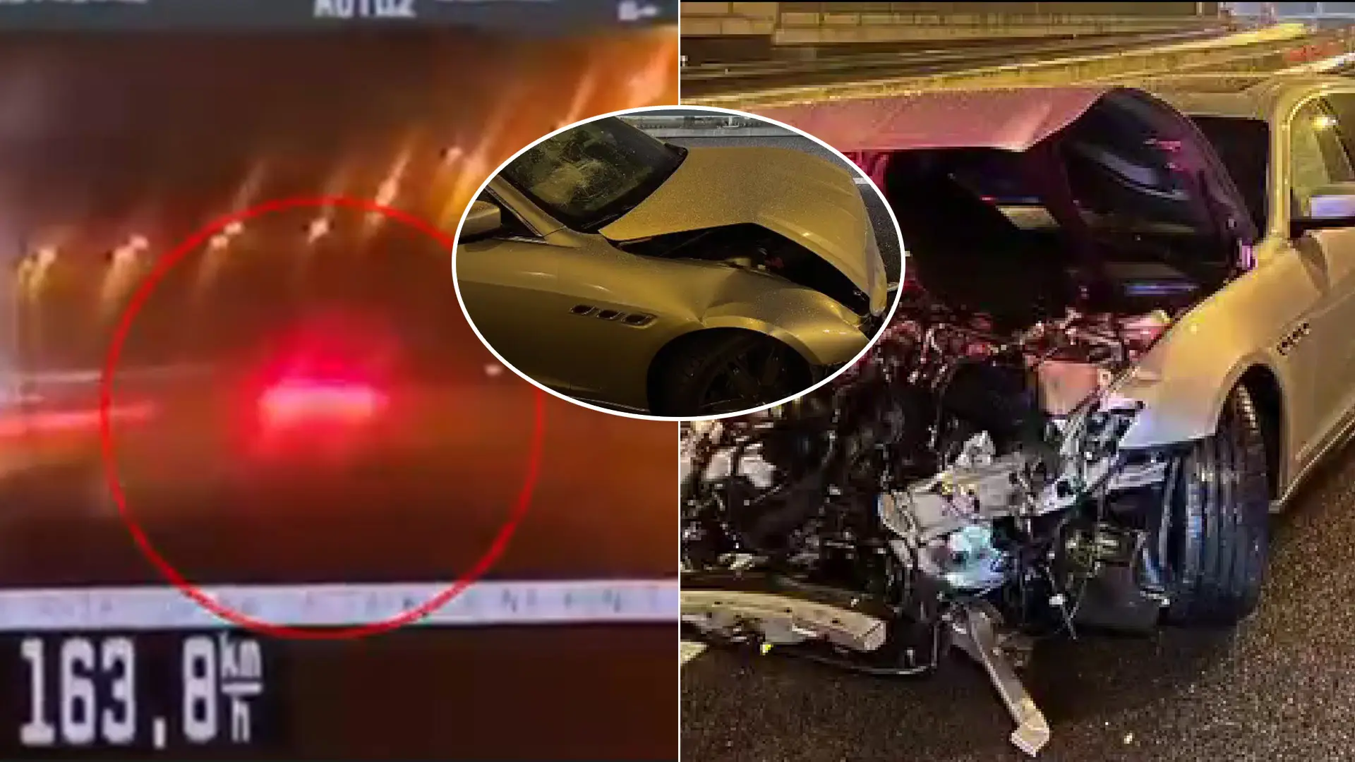 nehoda Maserati Bratislava diaľnica zvodidlá