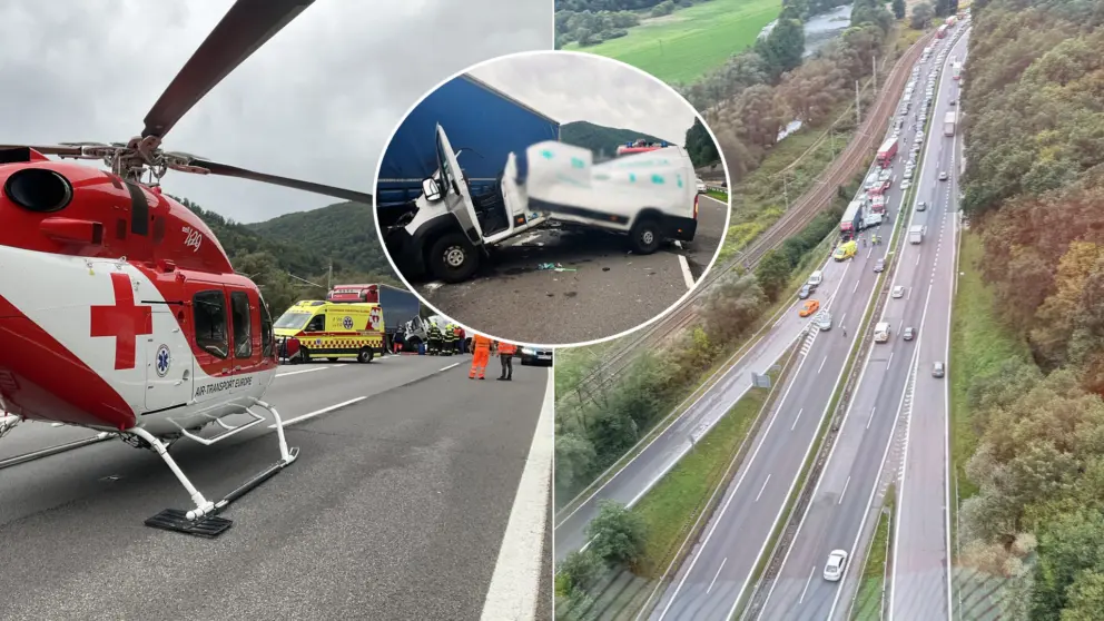 nehoda R1 v smere od Žiaru nad Hronom na Zvolen