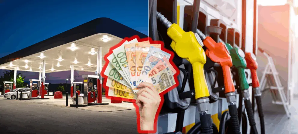 čerpacia stanica, peniaze